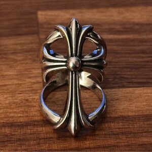 Chrome Hearts Infinity Cross Ring Size 9.25 US
